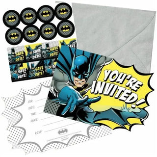 Batman Heroes United Invitations | Batman Party Supplies