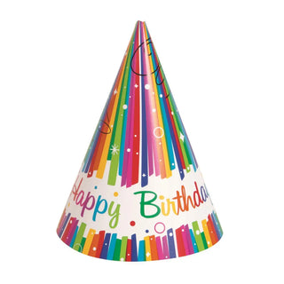 Rainbow Party Hats | Rainbow Party Supplies NZ
