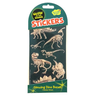 Peaceable Kingdom | Glow in the dark dinosaur stickers | Dinosaur party supplies