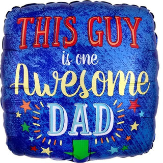 Awesome Dad Foil Balloon | Father's Day Gifts