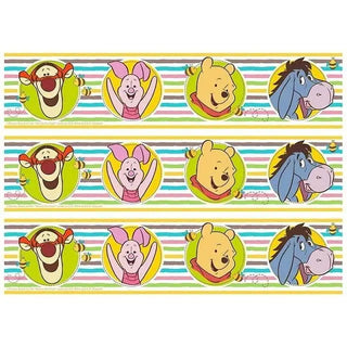 Winnie the Pooh Cake Strip Edible Images