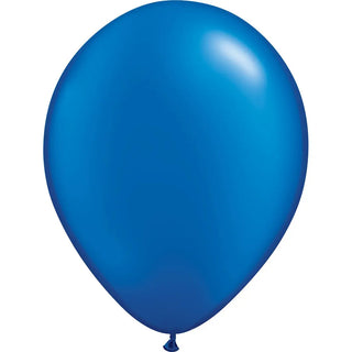 40cm Pearl Sapphire Blue Giant Balloon | Blue Party Supplies NZ