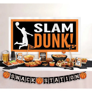 Basketball Buffet Decorating Kit | Basketball Party Supplies