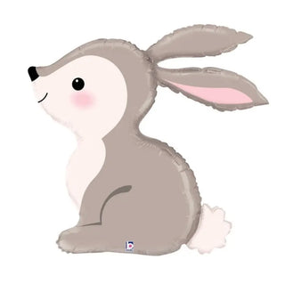 Woodland Rabbit SuperShape Foil Balloon | Woodland Animals Party Theme & Supplies | 
