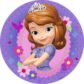 Princess sofia cake | Princess sofia edible image