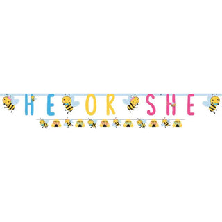 What Will It Bee Banner Kit | Gender Reveal Party Supplies