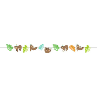 Creative Converting | Sloth Party Shaped Banner | Sloth Party Theme & Supplies