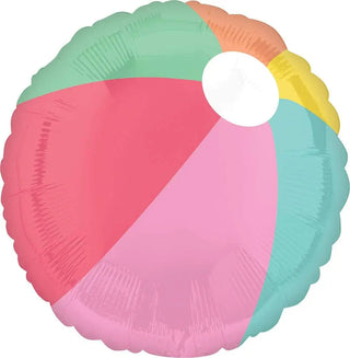 Beach Ball Foil Balloon | Pool Party Supplies NZ