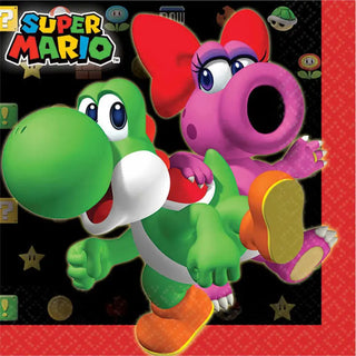 Super Mario Brothers Napkins | Super Mario Brothers Party Supplies NZ