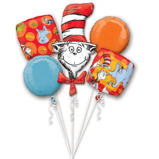 Dr Seuss Balloon Bouquet | Dr Seuss Party Supplies NZ