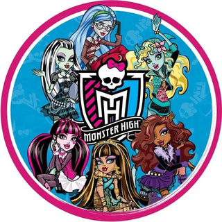 Monster High Edible Cake Image