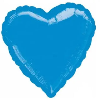 Anagram | Metallic Blue Heart Balloon