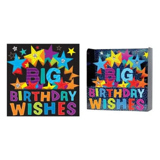 Wish Upon a Star Birthday Card - Paper Pop up Card 