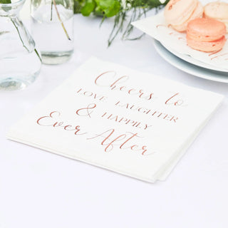 Ginger Ray Botanical Wedding Napkins - Lunch | Wedding Party Theme & Supplies | Ginger Ray