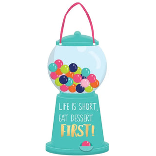 Mini Gumball Machine Sign | Candyland Party Supplies