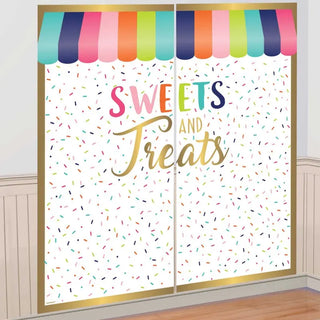 Sweets & Treats Scene Setter | Candyland Party Supplies