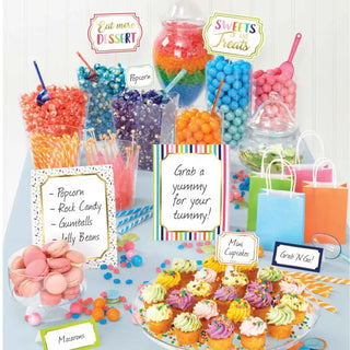Sweets & Treats Buffet Table Kit | Candyland Party Supplies