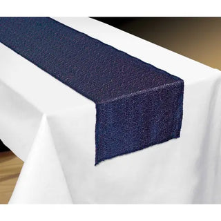 Amscan | sparkling sapphire table runner | Aladdin party supplies