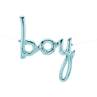 Boy Balloon Banner | Baby Shower Supplies
