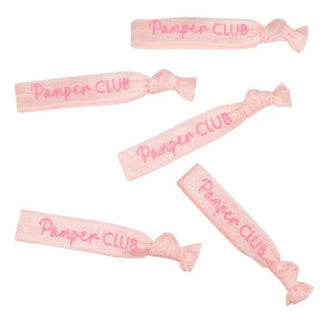 Amscan | pamper party pamper club hair ties | pamper party party supplies