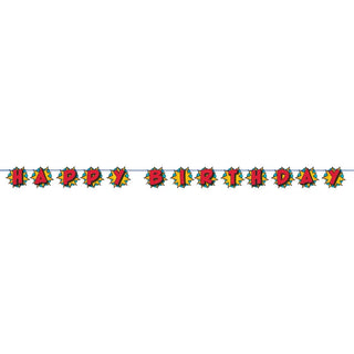 Superhero Birthday Banner | Superhero Party Supplies