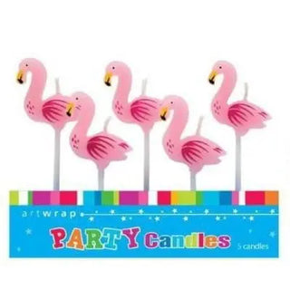 Flamingo Candles | Luau Party | Hawaiian Party | Pool Party