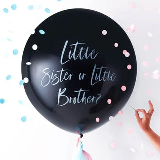 Sister Or Brother Gender Reveal Balloon Kit | Ginger Ray