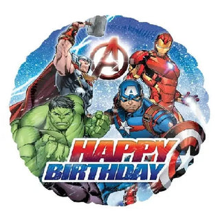 Avengers Happy Birthday Balloon | Avengers Party Supplies