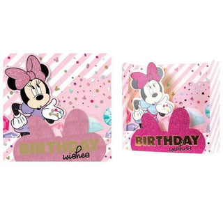 Minnie Mouse Birthday Card - Paper Pop up Card