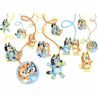 Bluey Swirl Decorations | Bluey Party Supplies