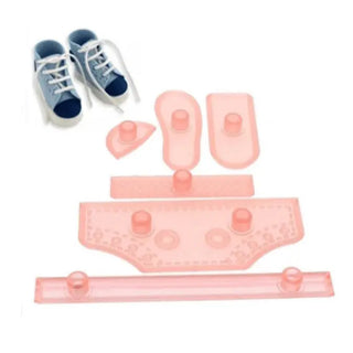 The Studio Workshop | Baby Shower Shoe Fondant Cutter Set 