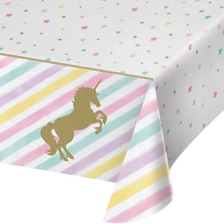 Unicorn Tablecloth | Unicorn Party Supplies