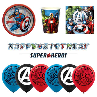 Captain America Party Essentials for 8 - SAVE 15%