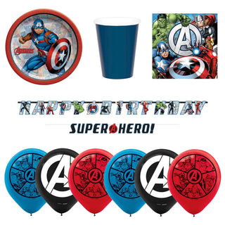 Avengers Captain America Party Essentials for 8 - SAVE 15%