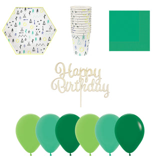 Meri Meri Let's Explore Tee Pee Party Essentials for 12 - SAVE 50%