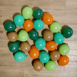 Pop Balloons | pack of 25 dinosaur mini balloons NZ