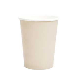 White Sand Colour | Neutral Coloured Party Supplies | Baby Shower Cups | Wedding Cups| White Sand Cups