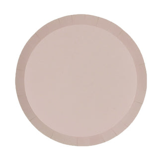 Neutral Party | White Sand Plates | Dinner Plates | Neutral Beige Nude Plates | Neutral Beiege Nude Party Supplies 