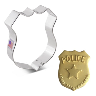 Cookie Cutter | Police Cookie Cutter | Police Badge Cookie Cutter | Shield Cookie Cutter 
