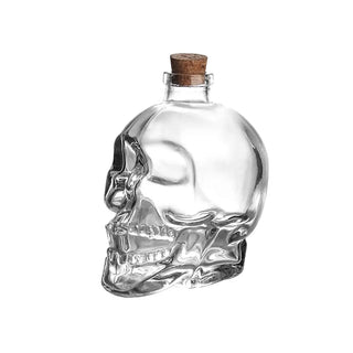 Skull Glass Bottle