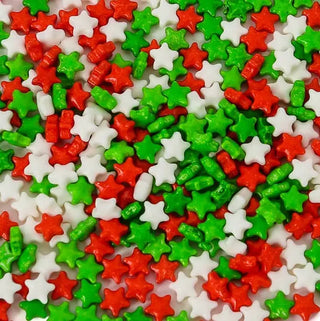 Christmas Star Sprinkles | Christmas Baking Supplies