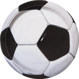 Unique | 3D Soccer Ball Plates | Soccer Party Supplies NZ