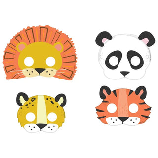 Get Wild Jungle Paper Masks | Jungle Animal Party Supplies NZ