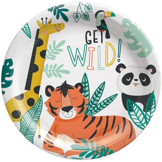 Get Wild Jungle Plates | Jungle Animal Party Supplies NZ