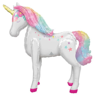Anagram | enchanted unicorn airwalker foil balloon | unicorn party supplies