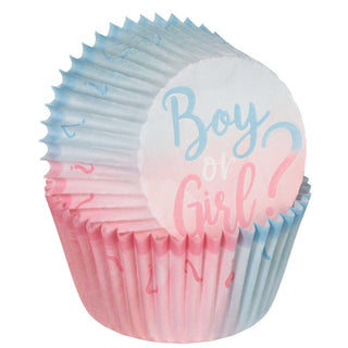 The Big Reveal Cupcake Cases | Gender Reveal Party Supplies NZ