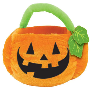 Halloween Pumpkin Plush Basket | Halloween Party Supplies NZ