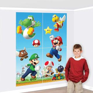 Super Mario Brothers Giant Scene Setter | Super Mario Party Supplies