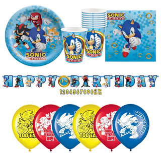 Sonic the Hedgehog Party Essentials for 8 - SAVE 5%