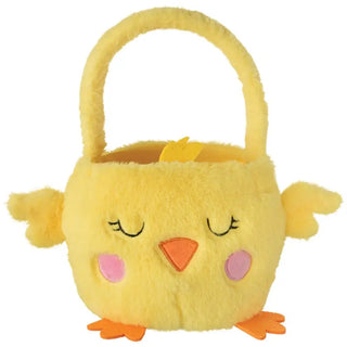 Easter Chick Plush Basket | Easter Egg Hunt Supplies NZ
